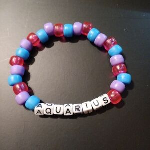1 Zodiac Kandy Bracelt FULLY CUSTOMIZABLE..